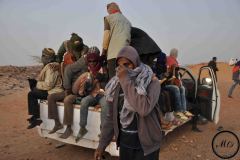 Certains demandeurs d'asile, las d'attendre que leur dossier soit prit en considération, décident de rejoindre les Nigeriens et les migrants qui prennent la routevers la Libye.