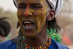 Danse des yeux au festival de l'Aïr, Aberbissinat, 2015.