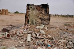 Fabrique de briques dans le sud de la Tunisie, 2012.