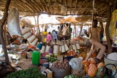 Marché aux légumes, Agadez, Niger
